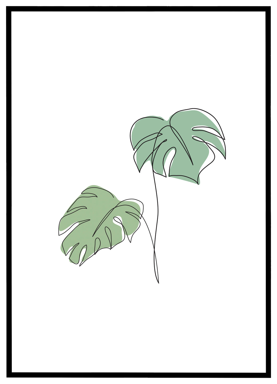 Monstera Blade - Plakat