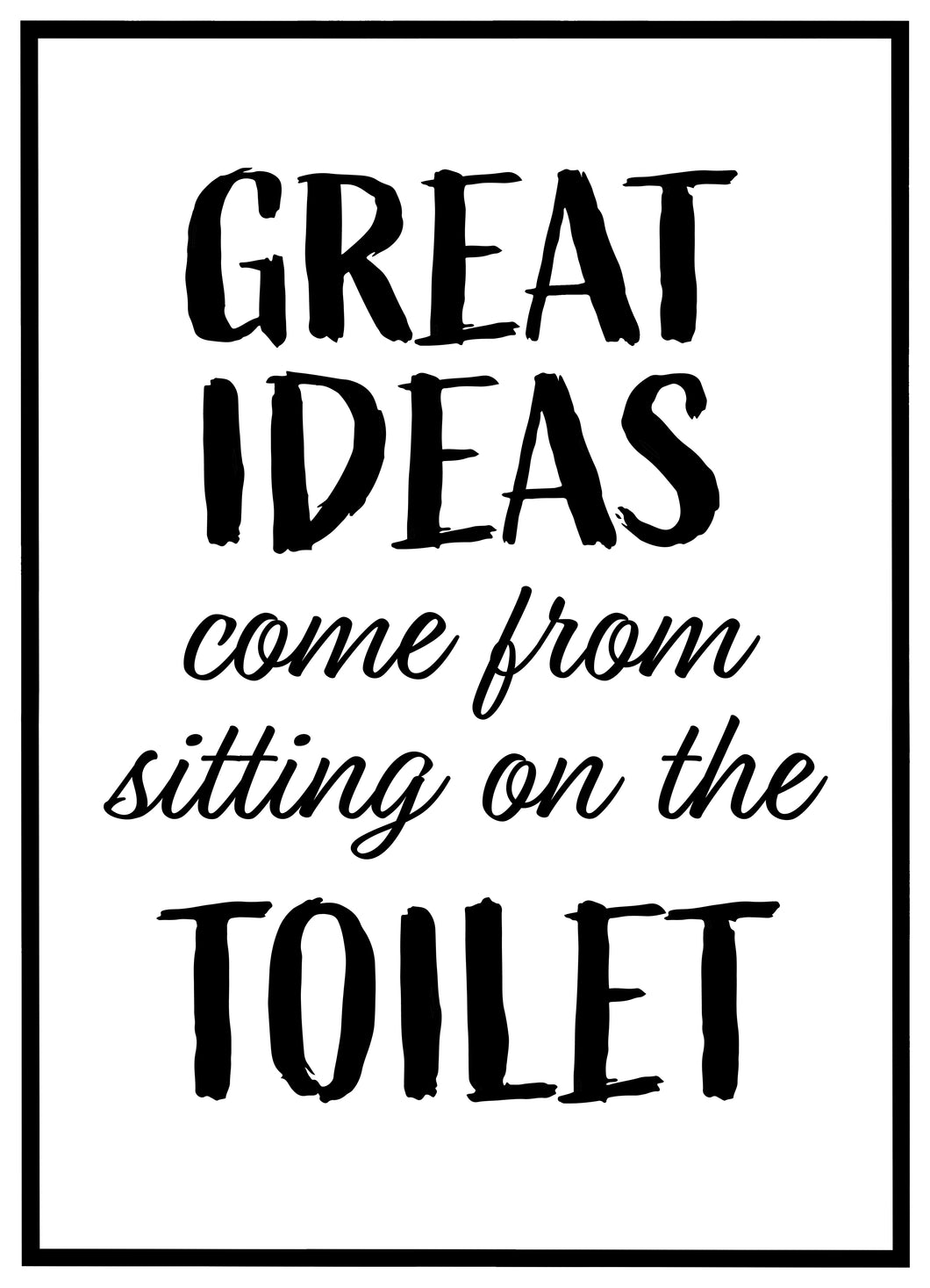 Great Ideas - Plakat