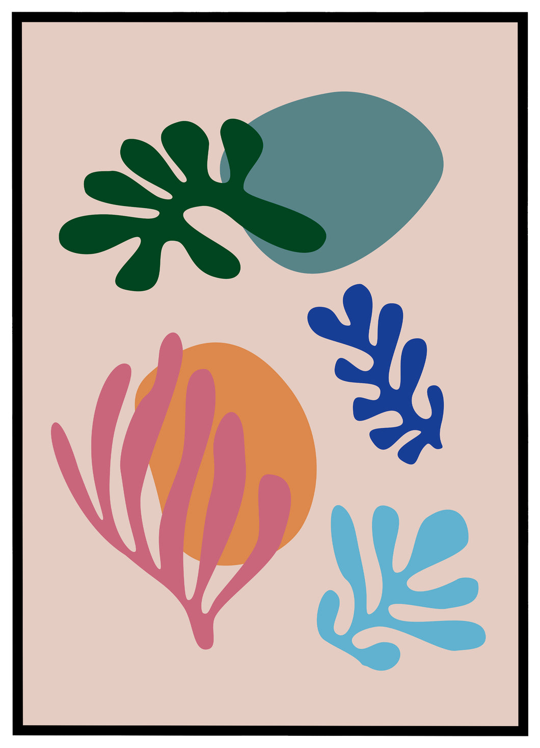 Matisse Inspired Art No.7 - Plakat