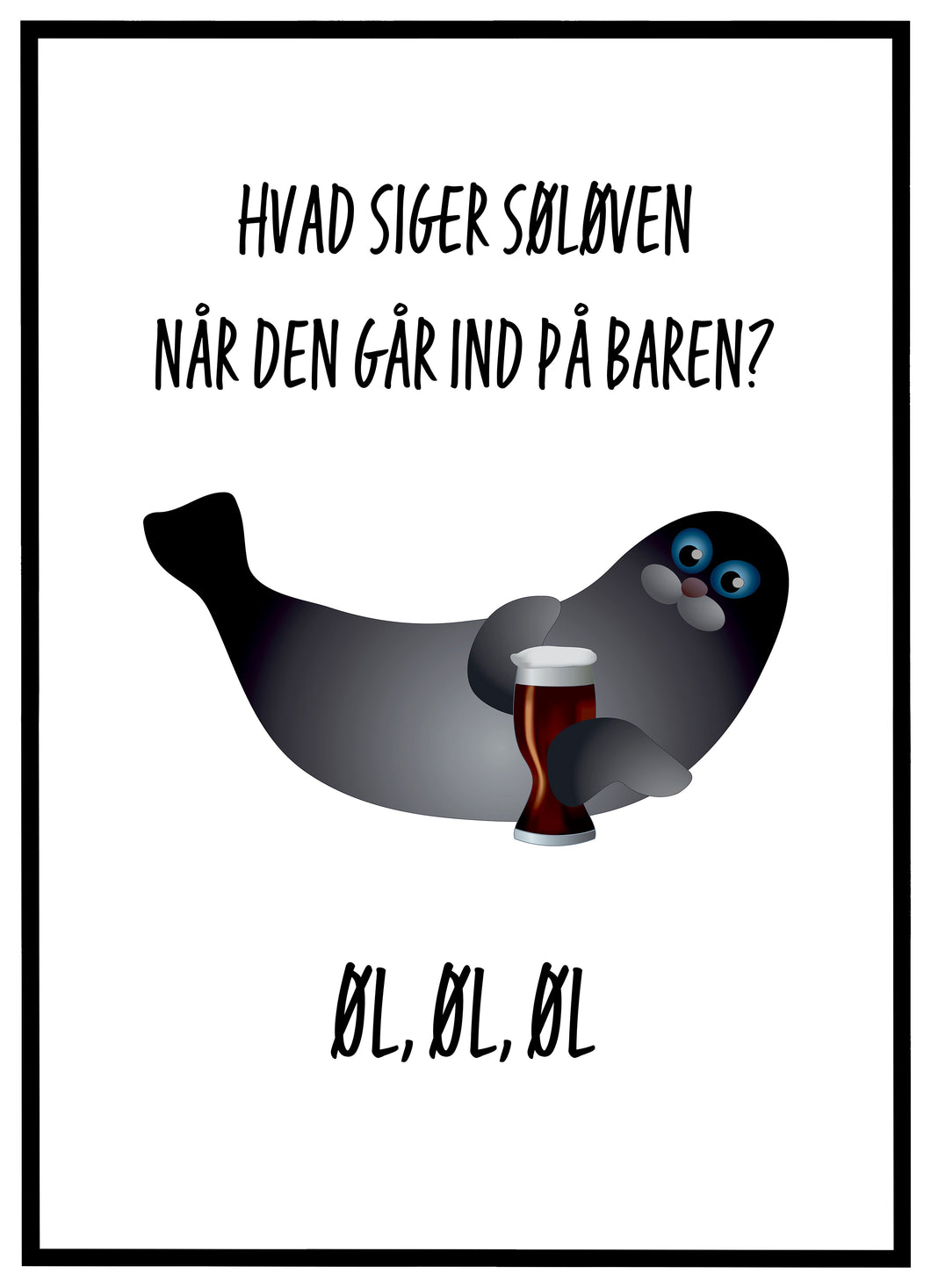 Søløve - Plakat