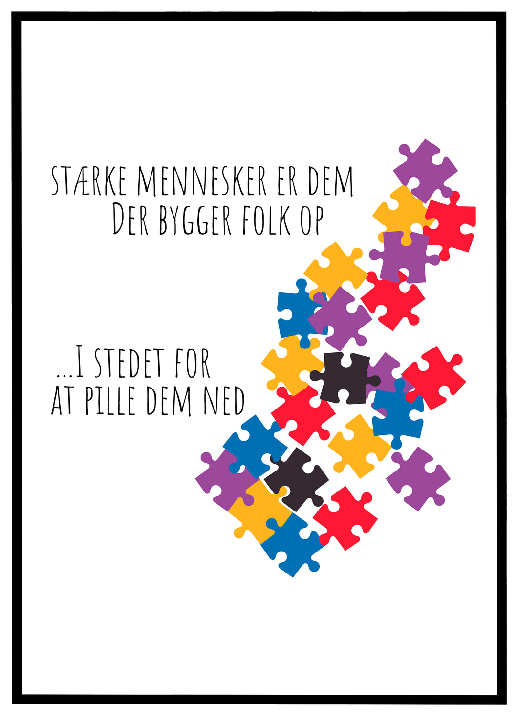 Stærke Mennesker - Plakat